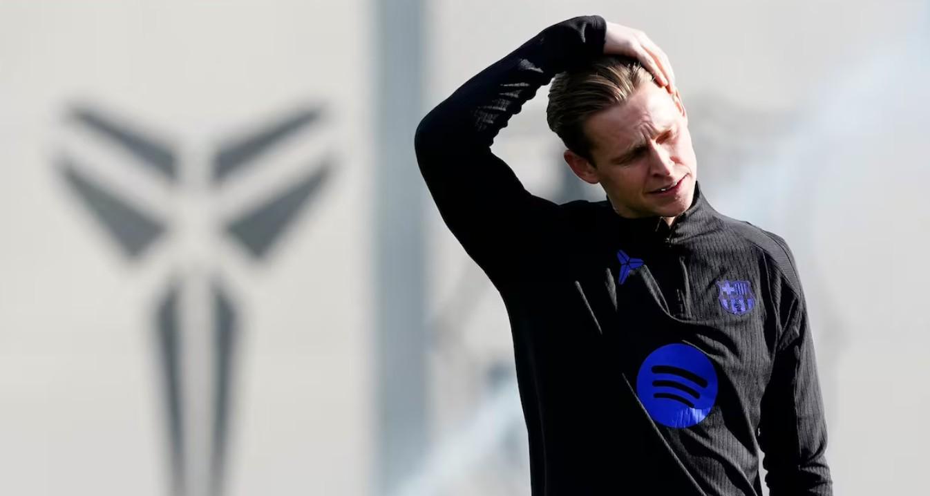 九游娱乐-阿斯:德容因伤仍在健身房进行恢复,本周末对马竞他不会上场